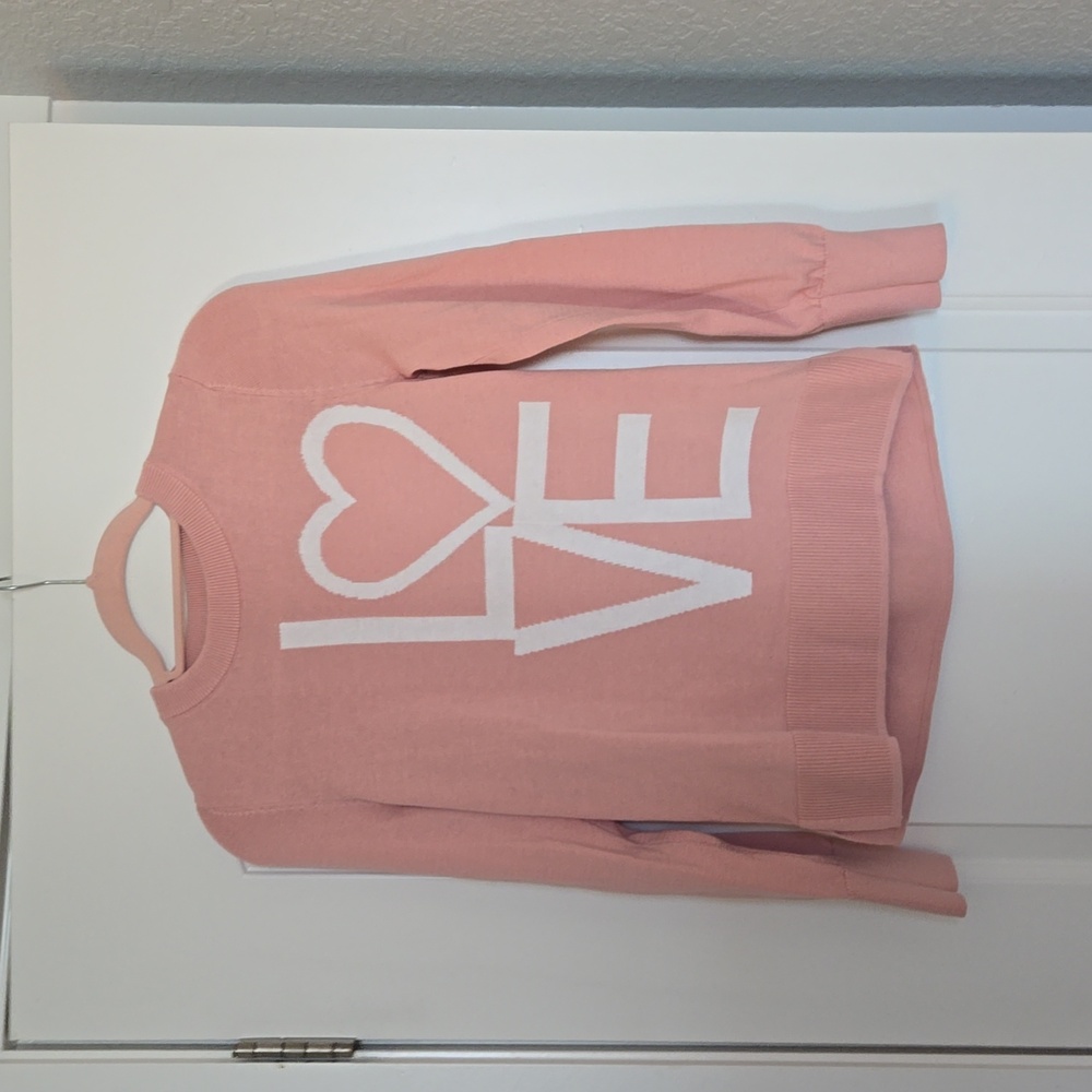 Time and Tru Love sweater